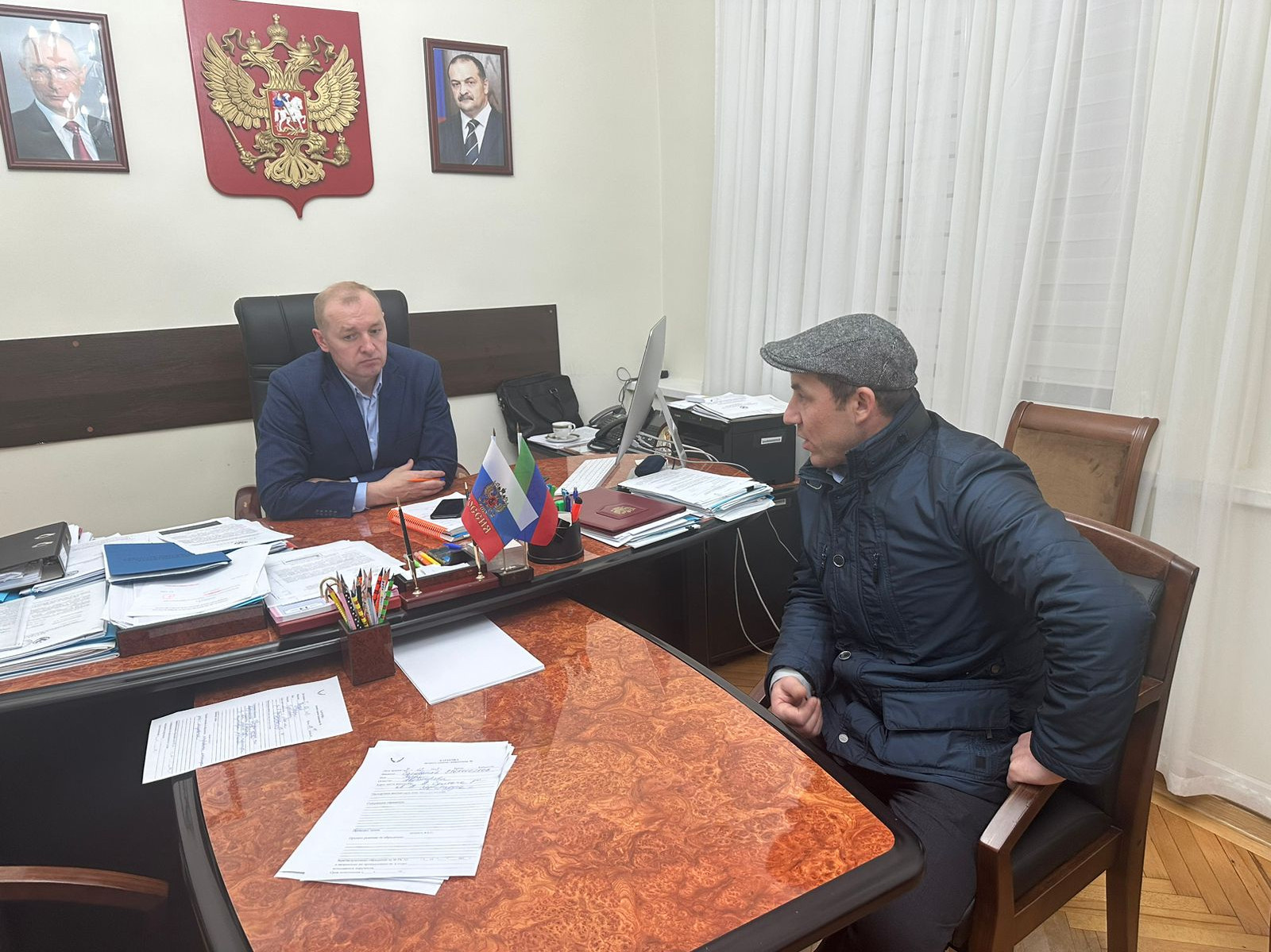 Главный жилищный инспектор РД Сергей Касьянов провел еженедельный прием граждан