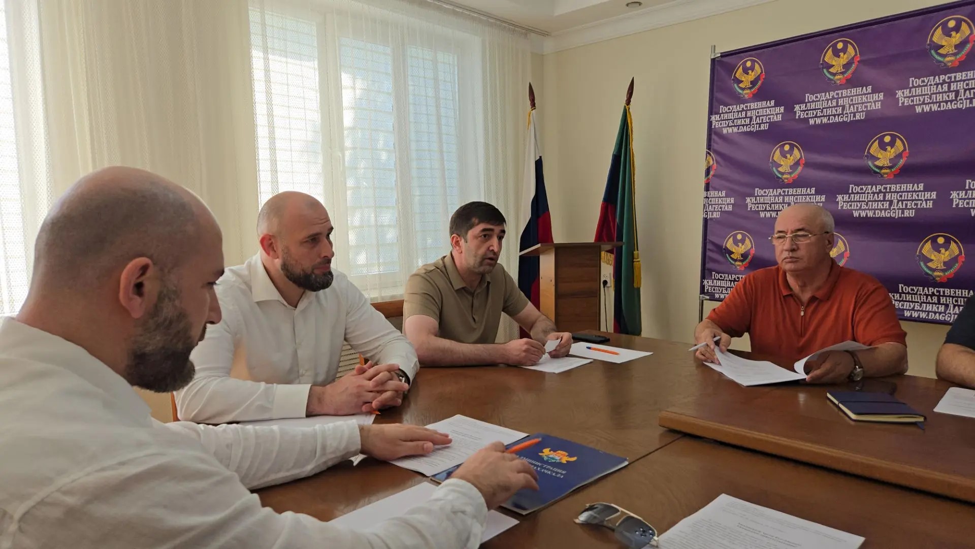 В ГЖИ РД обсудили подготовку Махачкалы к зиме